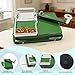 Cigarette Rolling Machine, Manual Cigarette Roller Cigarette Injector for 8mm Diameter Pipes and Most Cigarette Tubes - Includes Pressed Board, Cleaning Brush, Tube Probe, Spray Bottle (Light Green)