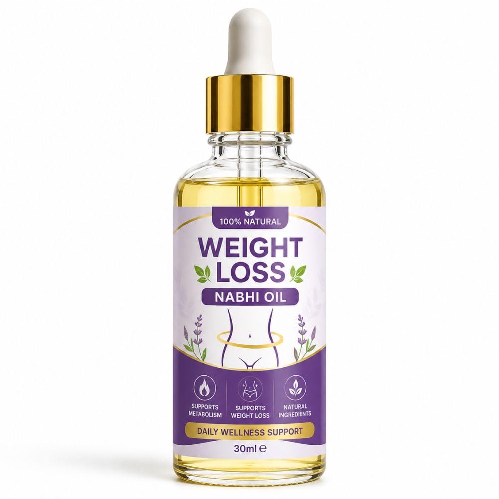 Nabhi oil for weight loss | Belly Button Oil for Belly & Thigh Fat Burn, Waist Slimming, Metabolism Booster & Body Detox | All in One Ayurvedic Oils | Navel Oil for Overnight Therapy | 30 ml-picture-21