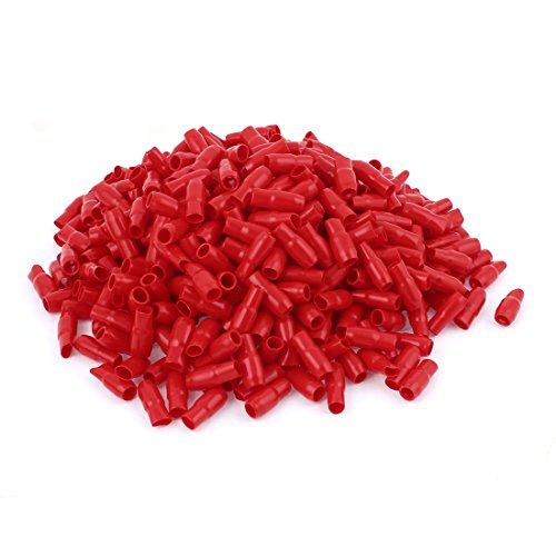 Terminales de aislamiento V-16 rojo con cubierta de PVC antillama para cableado seguro