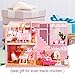 CUTEBEE Dollhouse Miniature with Furniture, Wooden DIY Dollhouse Kit Plus Dust Proof and Music Movement, 1:24 Scale Creative Room Idea (Warm Hours)