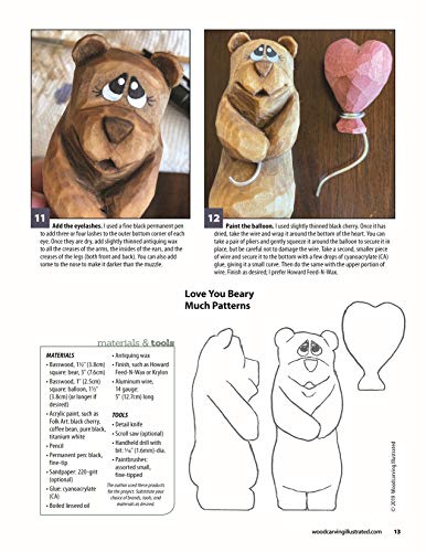 Weekend Whittling Projects: Four Quick and Easy Characters to Carve and Paint (Fox Chapel Publishing) (Woodcarving Illustrated) Patterns and Step-by-Step Instructions for Penguin, Bear, Snail, & More - Image 5