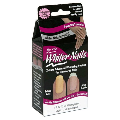 Dr. G's Whiter Nails, 2Part Whitening System for