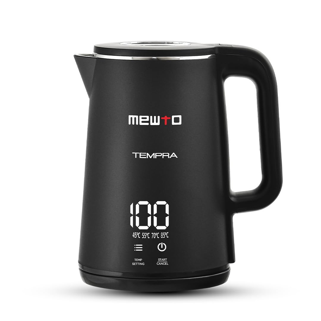 MEWTO House of Link Tempra Electric Kettle 1.8L 1500W with Temperature Display | Touch Control | Fast Heating Electric Kettle with High-Performance Heating Element | Dual FADA control-picture-22