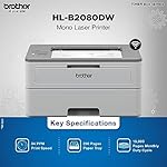 Brother-HL-B2080DW-Automatic-Duplex-Laser-Printer-with-34-Pages-Per-Minute-Print-Speed-64-MB-Memory-Large-250-Sheet-Paper-Tray-WiFi-WiFi-Direct-LAN-USB-Connectivity-Free-Installation