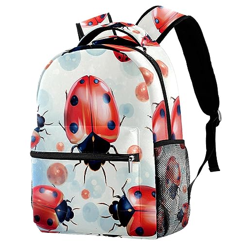 Sac à dos de voyage ergonomique coccinelle pour soulager le dos des enfants