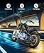 ELEMARA Electric Dirt Bike, 15 mph & 150lb Max, 24V Ride on Toy for Big Kids w/LED Lights & Power Display,Chain-Driven Motor,Twist-Grip Throttle, Shock Springs,Handbrake,12