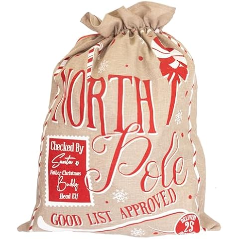 SHATCHI Extra Large Christmas Gift Bag Cover