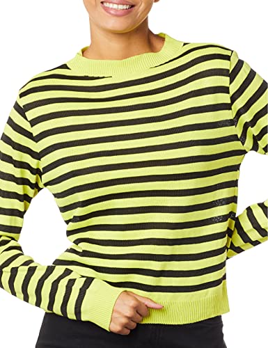 Blusa Tricot Listras Urbano, Reversa, Feminino, Lima Am, G