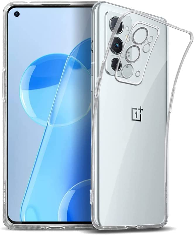 Image of NISHTECH for OnePlus 9RT Premium Transparent Hybrid Soft Slim Dust Proof Back Case Cover with Camera Protection