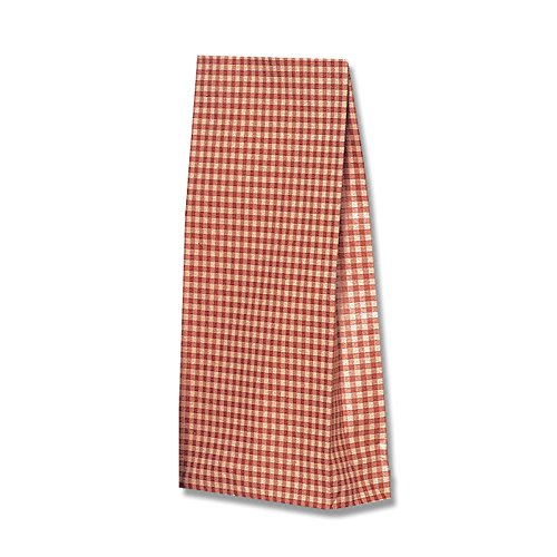 シモジマ ヘイコー 紙袋 マチ付 ファンシーバッグS4 ギンガム アカ 16x6.5x32cm 100枚 003079740