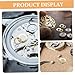 Hemobllo 11sets Clock Making Kit Quartz Mechanism Nut and Washer Repair Tools for Wall Clock Replacement for Use