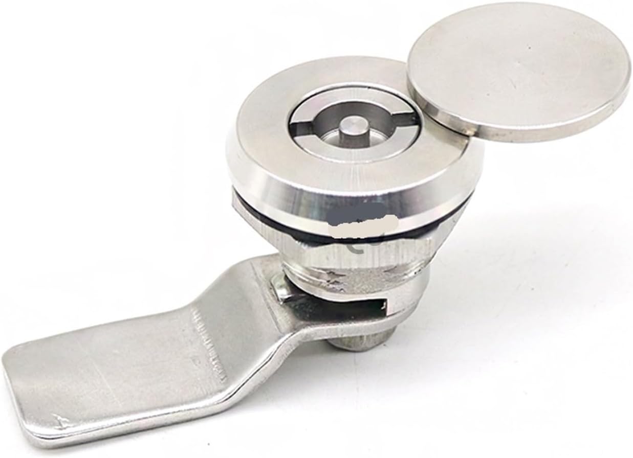 MS705 Triangle Lock With Cover Lock 304 Stainless Steel Wing Industrial Distribution Box Swivel Lock A400-1 1Pcs(Triangle lock)