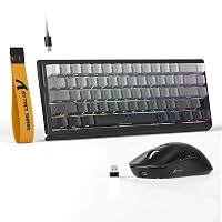 Amazon | ATTACK SHARK X68 HE & X3 ラピッドトリガー キーボード 有線