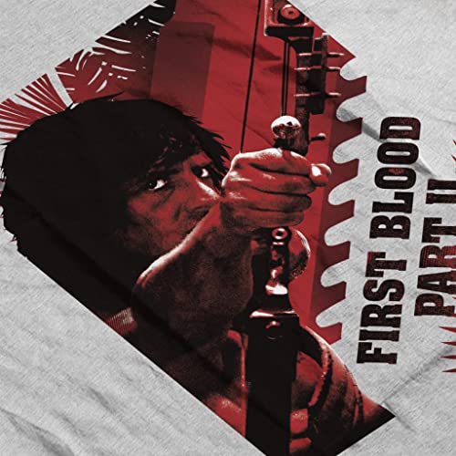 T-shirt Rambo vêtement de cinéma d'action haut graphique coton homme - 5