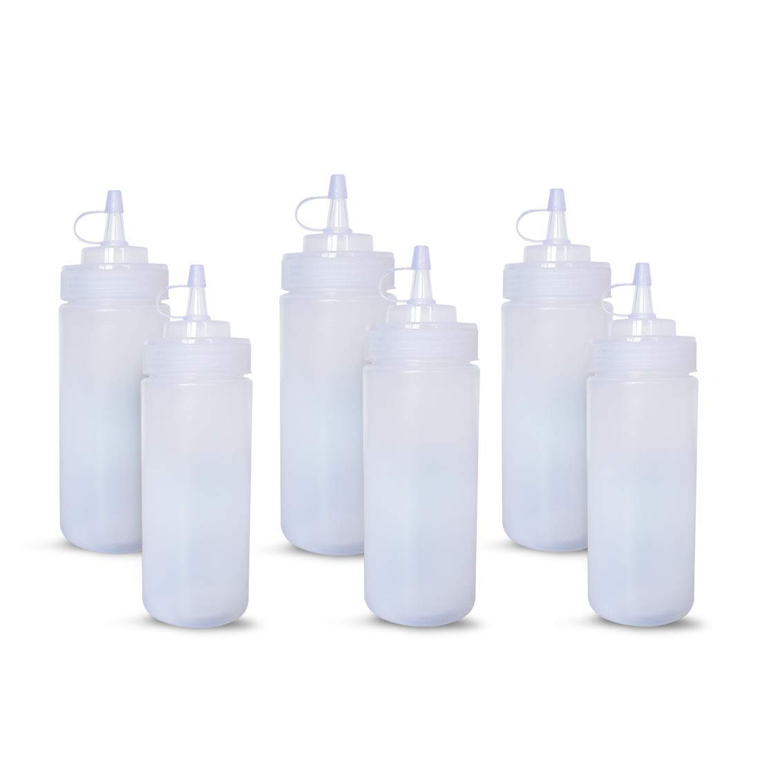 Enrich Plastic Squeeze bottle ketchup mustard honey sauce dispenser