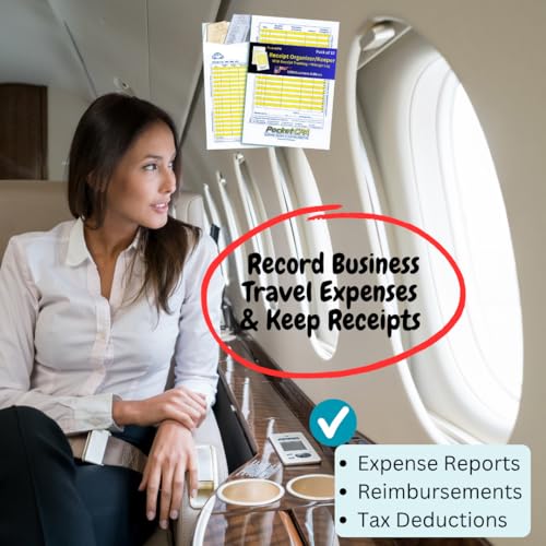 QuittungsOrganizer & Ausgabenumschläge Zeichnet Ihre Geschäftskosten auf und speichert Ihre Quittungen. Integriertes Ledger passt zu Ausgaben. Automatische Kilometerprotokolle auf der Rückseite.