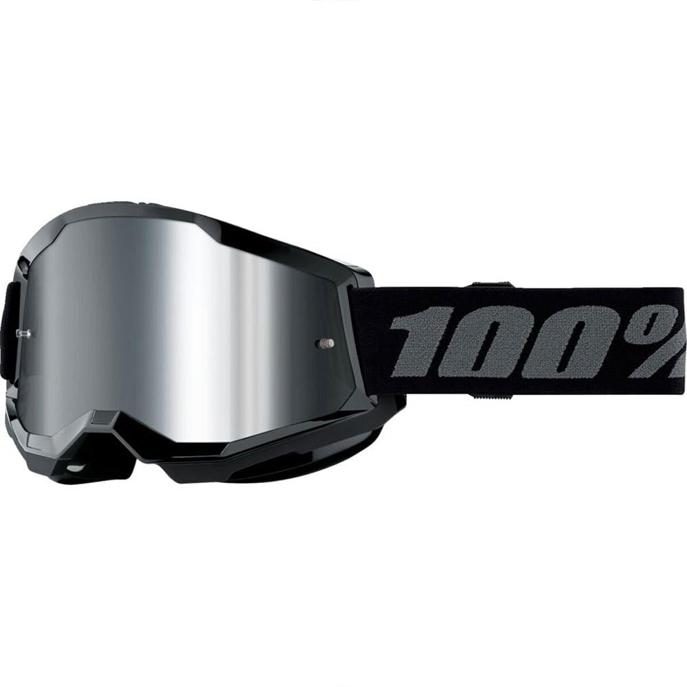 100% 100percent Strata 2 Sunglasses Mirror Silver Lens/CAT3