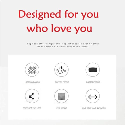 Miniatura 9 de Star Screen Almohada para parejas, almohada arqueada con espuma viscoelástica de rebote lento para reposabrazos, almohada de mano antipresión para