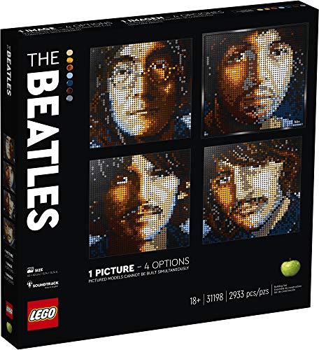 Art The Beatles 31198 Collectible Building Kit; An Inspiring Art Set for Adults that Encourages Creative Building and Makes a Great Gift for Music Lovers and Beatles Fans, New 2020 (2,933 Pieces) - Lego - Immagine 3