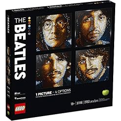 LEGO Art The Beatles 31198 Collectible Building Kit; An Inspiring Art Set for Adults that Encourages Creative Building and Makes a Great Gift for Music Lovers and Beatles Fans, New 2020 (2,933 Pieces) - Les Beatles, Paul McCartney, John Lennon, RIngo Starr, George Harrison LEGO Art The Beatles 31198 Collectible Building Kit; An Inspiring Art Set for Adults that Encourages Creative Building and Makes a Great Gift for Music Lovers and Beatles Fans, New 2020 (2,933 Pieces) – Image 4