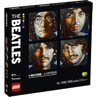 LEGO Art The Beatles 31198 Collectible Building Kit; An Inspiring Art Set for Adults that Encourages Creative Building and Makes a Great Gift for Music Lovers and Beatles Fans, New 2020 (2,933 Pieces) – Image 4
