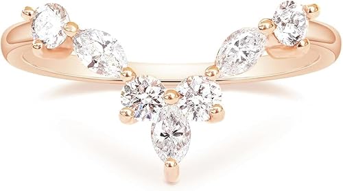 Sr jewels Marquise & Round Band