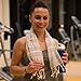 Clotho 4 Pack Gym Towels For Women and Men - 100% Cotton 18 x 40 Inches - Sweat Towels For Face | Turkish Hand Towels for Kitchen and Bathroom |Lightweight Quick Dry Machine Washable (Variey Set of 4)