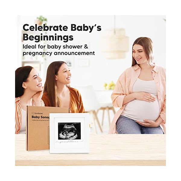 Baby Bilderrahmen für Ultraschallbild – Bilderrahmen Ultraschallbild Baby - Bilderrahmen Schwangerschaft für Werdende… – Bild 7