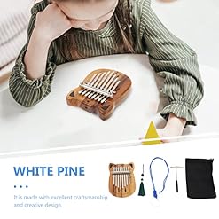 BIENKA Ensemble de Piano à Pouce 8 Touches avec chaîne de lanière Mini Doigt Pouce Piano Instrument de Musique Portable… - Les Beatles, Paul McCartney, John Lennon, RIngo Starr, George Harrison BIENKA Ensemble de Piano à Pouce 8 Touches avec chaîne de lanière Mini Doigt Pouce Piano Instrument de Musique Portable… – Image 7