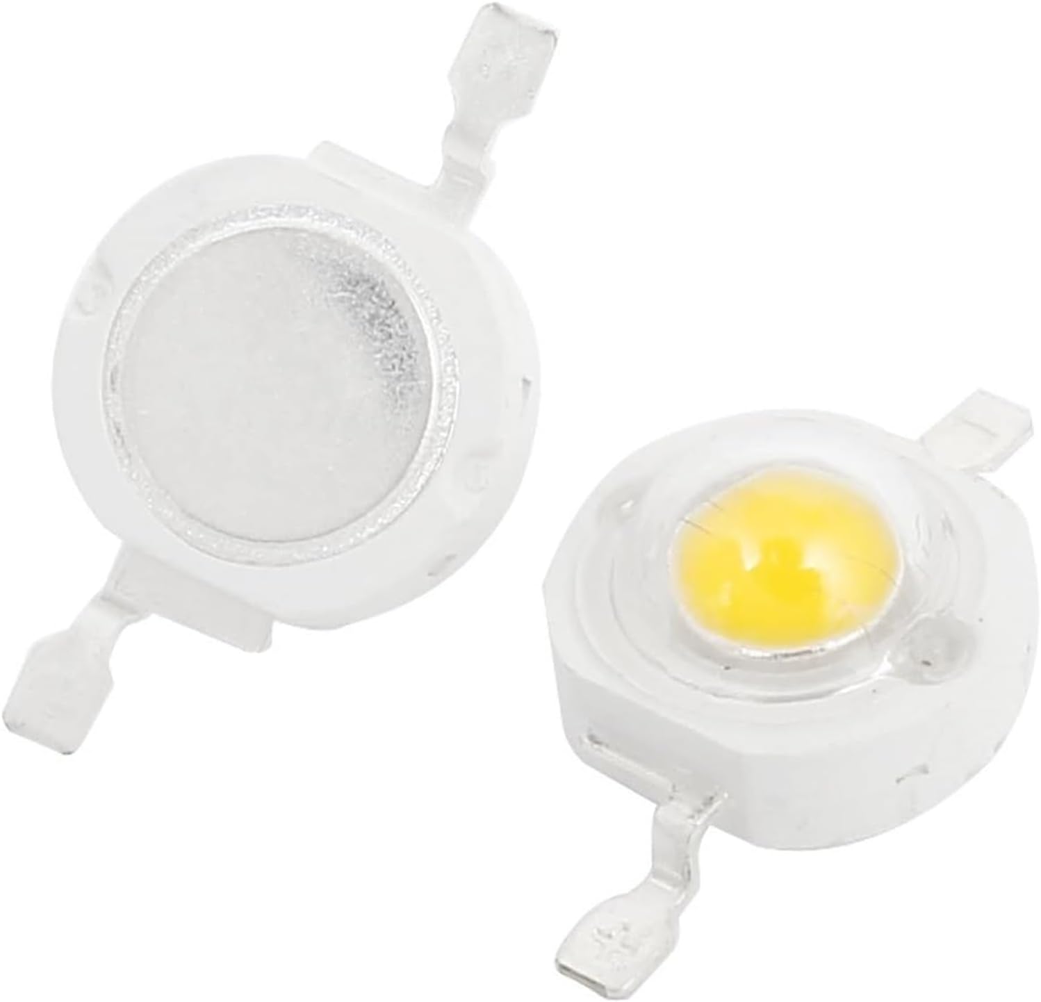 2pcs 5W Diodes Power Warm White LED Light Bead Emitter Schottky 290-300LM 2800K-3200K .0219