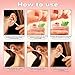 Asmonato Ear Piercing Cleaner Kit with Mirror,Ear Piercing Cleaning Kit,240pcs Disposable Ear Hole Cleaner Floss for Piercing Aftercare,Earring Hole Cleaning Kit,50pcs Cotton Swabs for Women,Men,Girls