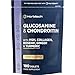Price comparison product image Glucosamine and Chondroitin High Strength 7-in-1 | 180 Tablets | 1200mg Complex with Glucosamine Sulphate 2KCl, MSM, Collagen and Ginger Root | Supplement for Men and Women | by Horbaach