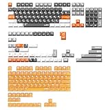 Combat Power Test Theme keycap Cherry Profile 157 Keys pbt Material + 87pc Material - 244 Keys Custom keycap Set Suitable for 61/87/104/108 Cherry MX Switch and Other Mechanical Keyboards
