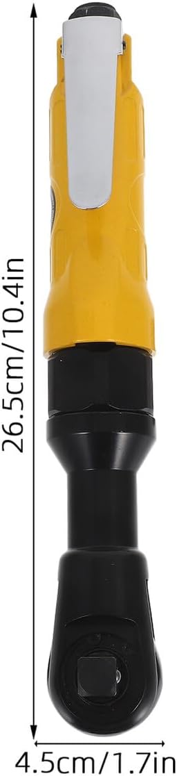 Industrial 1/2 Inch Air Ratchet Wrench Adjustable Torque Pneumatic Ratchet Spanner Heavy Duty for Auto Repair and Maintenance Professional Mechanic Tool