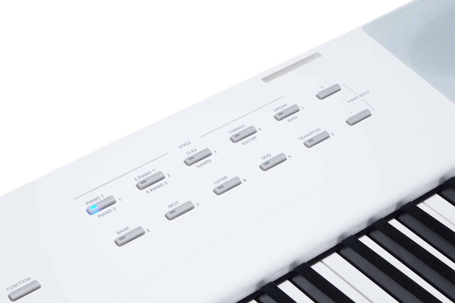 Kurzweil KAE1-WH Stage Piano Keyboard Weiss 88 Tasten + keepdrum Keyboardständer