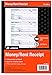 Adams Money and Rent Receipt Books New Color Cover, 3 Part Carbonless, 3 Pack, 7-5/8