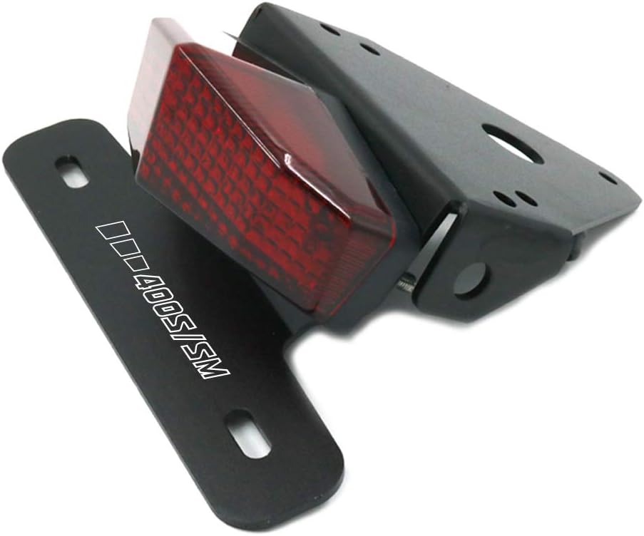crazy sportLicense Brake Tail Lights Holder Fits For SUZUKI DRZ400S/SM/E DRZSM DRZ400 05-24, XR250R XR400R 96-04 Tail Tidy Fender LED Brake Lights (Red)