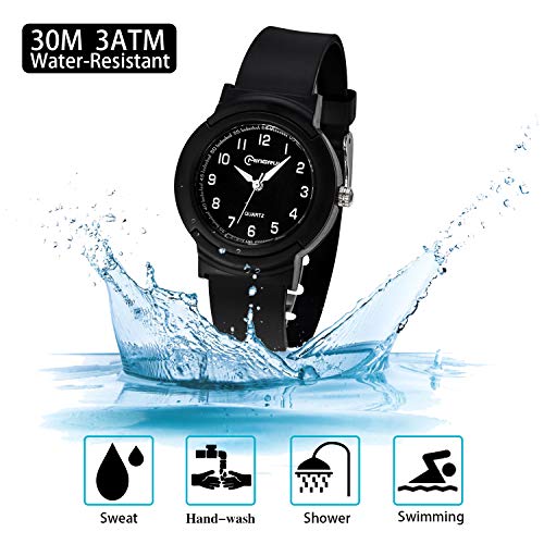 Edillas Kids Watch For Girls Boys,Child Analog Waterproof Toddler Learning Time Wrist Watch Easy To Read Time Wristwatches For Kids As Gift #TOP2