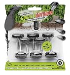 Slipstick Gorilla Outdoor Adjustable Furniture Levelers (8 Pack) Weatherproof Screw in Leg Glides for Chairs, Tables, and Outdoor Furniture Feet, 1-1/8 Inch Berber Glide, M6 Thread