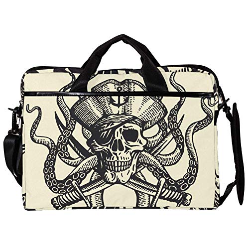 Maletín bandolera para laptop de 13 a 14 pulgadas elegante y multicolor
