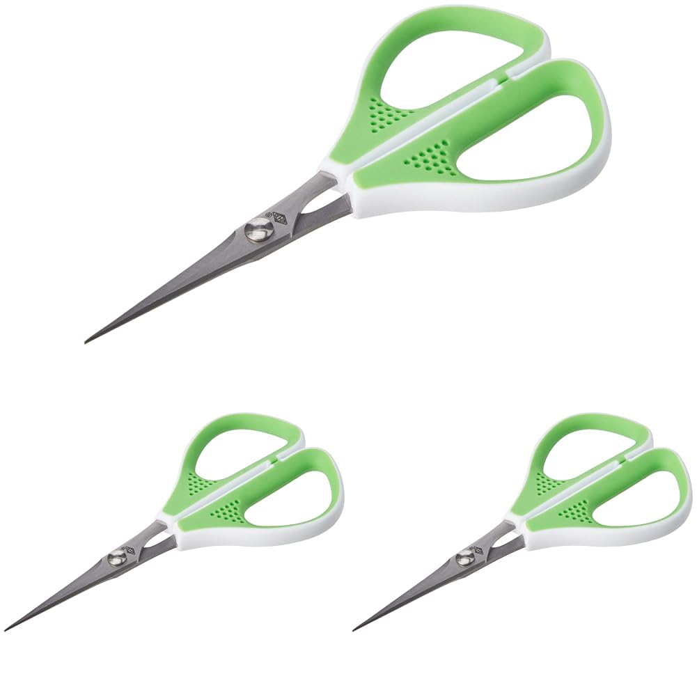 975 411 Silhouette Scissor - Apple Green/White (Pack of 3)