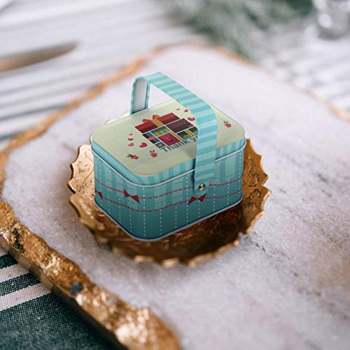 2 Caixas De Peças Caixa De Embalagem Recipiente De Doces De Aniversário Caixa De Doces De Folha De F