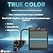Mexin Auto Darkening Welding Helmet, True Color Welding Mask with 4 Arc Sensors, 1/1/1/1 Optical Clarity, DIN 5–9/9–13 Shade Range, Solar Powered Welding Hood for MIG TIG ARC Grinding