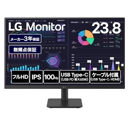 値下げしました LGモニター本体 24EA430V-B 23.8インチ/フルHD LGエレクトロニクス 24EA430V-B [23.8インチ Black] Amazon限定