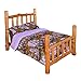 Regal Comfort Lilac Purple Woodland Camo Comforter & Sheet Set Bed in a Bag- Twin -