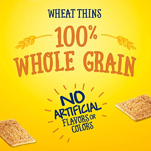 Wheat Thins Sundried Tomato & Basil Whole Grain Wheat Crackers, 9 Ounce (Pack of 6)