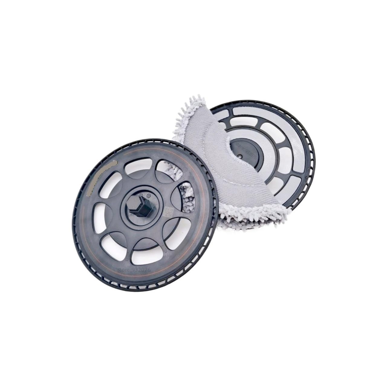 VIXWDRUTY Compatible For Roborock， Mop Mount For Q ，Compatible For Revo ，Slim/Master Robot Vacuum Cleaner Accessory Spare Parts(2pcs b)