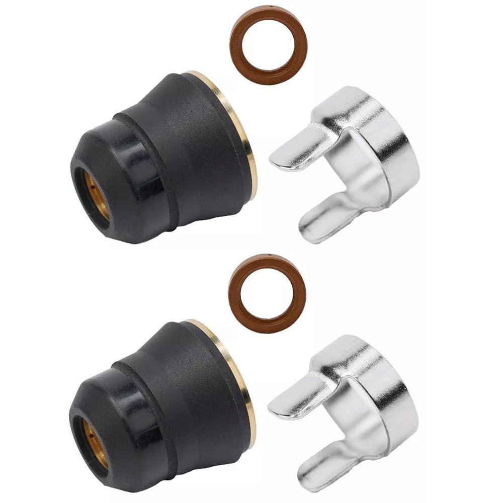 Tip Kit Compatible With Harbor Freight Titanium Plasma 45 TI-PC45 IPT-45 56255 56811/65 Torch TI-PC65 iPT-65 58895 (2 Set?6Pcs?)