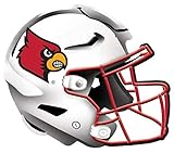 Fan Creations NCAA Louisville Cardinals Unisex Louisville Authentic Helmet, Team Color, 12 inch, (C1008-Louisville)