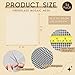 Teenyyou 24 Set 12 x 12 Mosaic Mesh for Back Mounted Tile Fiberglass Mosaic Mesh Backing Boast for Tile Installation Supplies Tools (Non Sticky)
